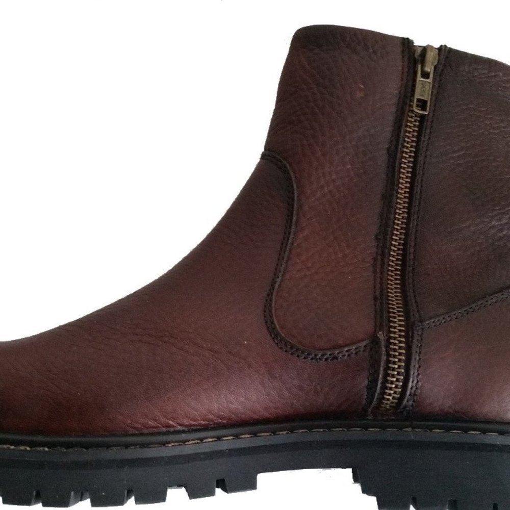 New mens prospector RICH side zipper boot